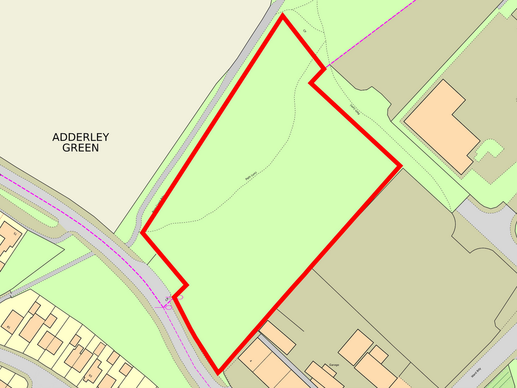Land for sale in Land At Mossfield Road, Adderley Green, Stoke-On-Trent ST3, £650,000