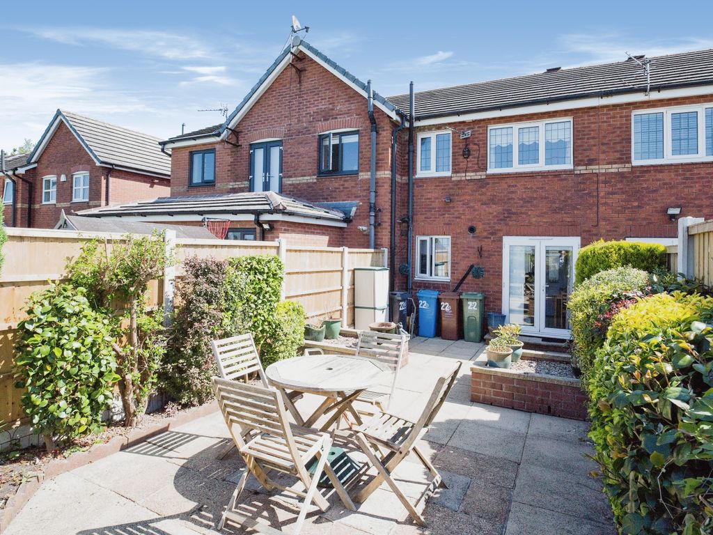 2 bed terraced house for sale in Marston Close, Manchester M35, £240,000