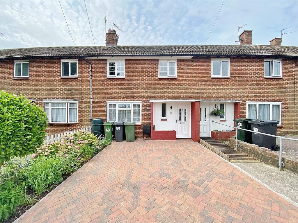 2 bed terraced house for sale in Greenway, Eastbourne BN20, £270,000
