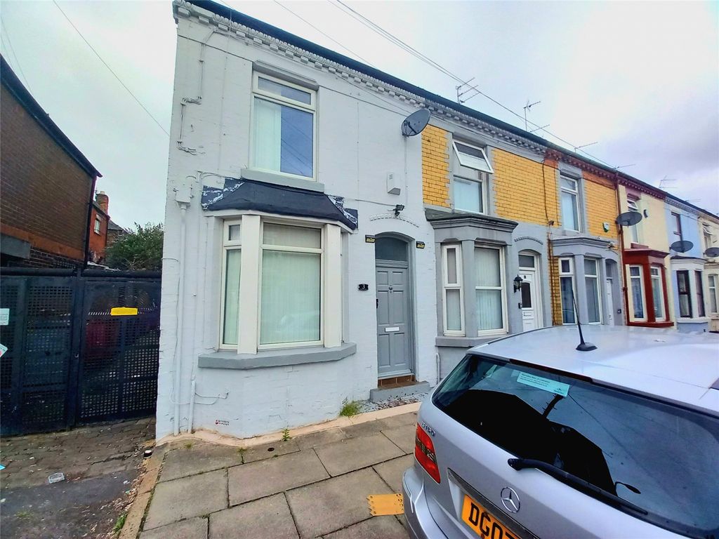 3 bed end terrace house for sale in Parton Street, Liverpool, Merseyside L6, £120,000