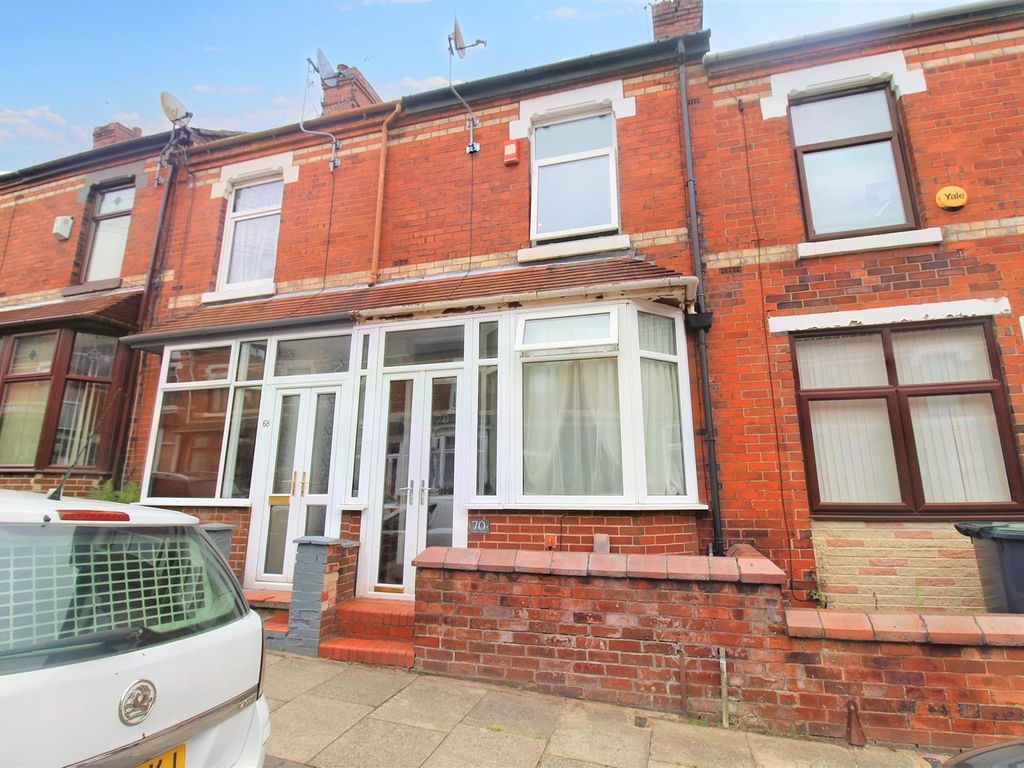 2 bed terraced house for sale in Campbell Terrace, Northwood, Stoke-On-Trent ST1, £105,000