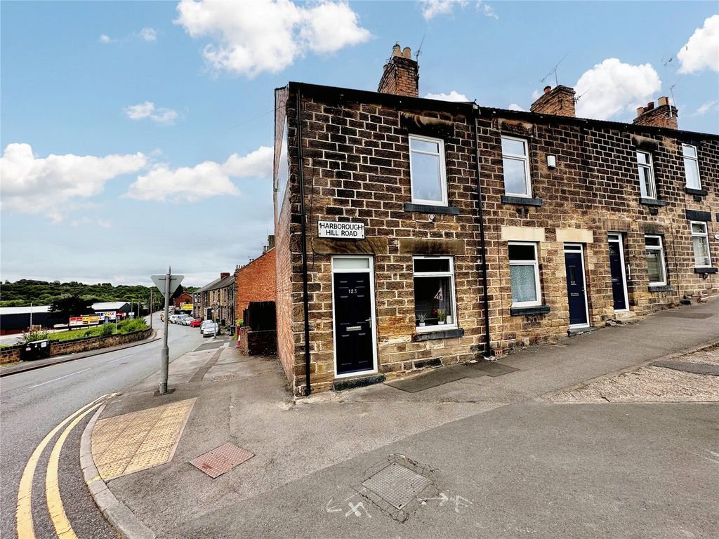2 bed end terrace house for sale in Harborough Hill Road, Barnsley, South Yorkshire S71, £70,000