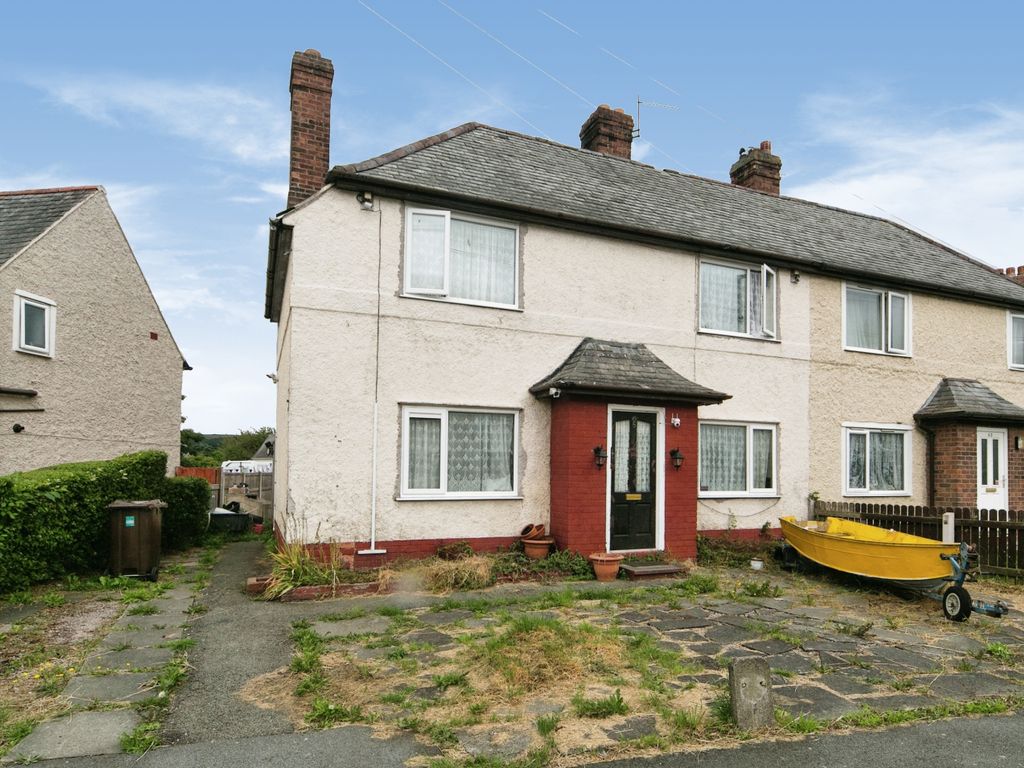 3 bed semi-detached house for sale in Marl Crescent, Llandudno Junction LL31, £165,000