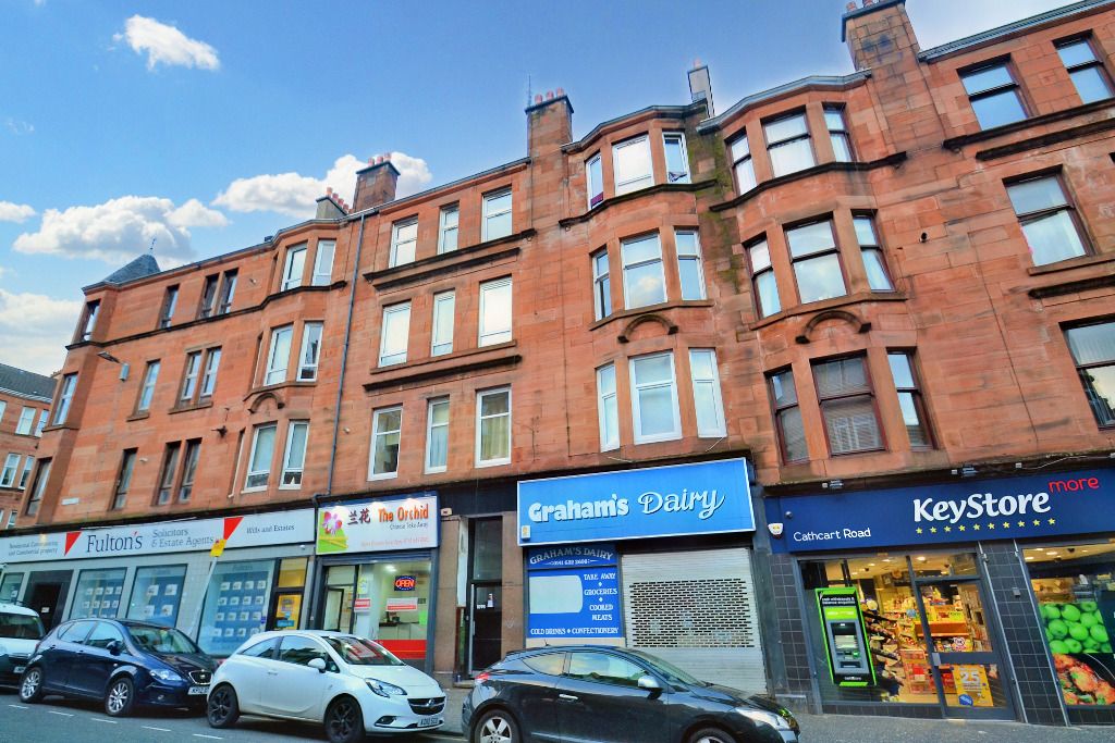 1 bed flat for sale in 1095 Cathcart Road, Mount Florida, Glasgow G42, £89,000
