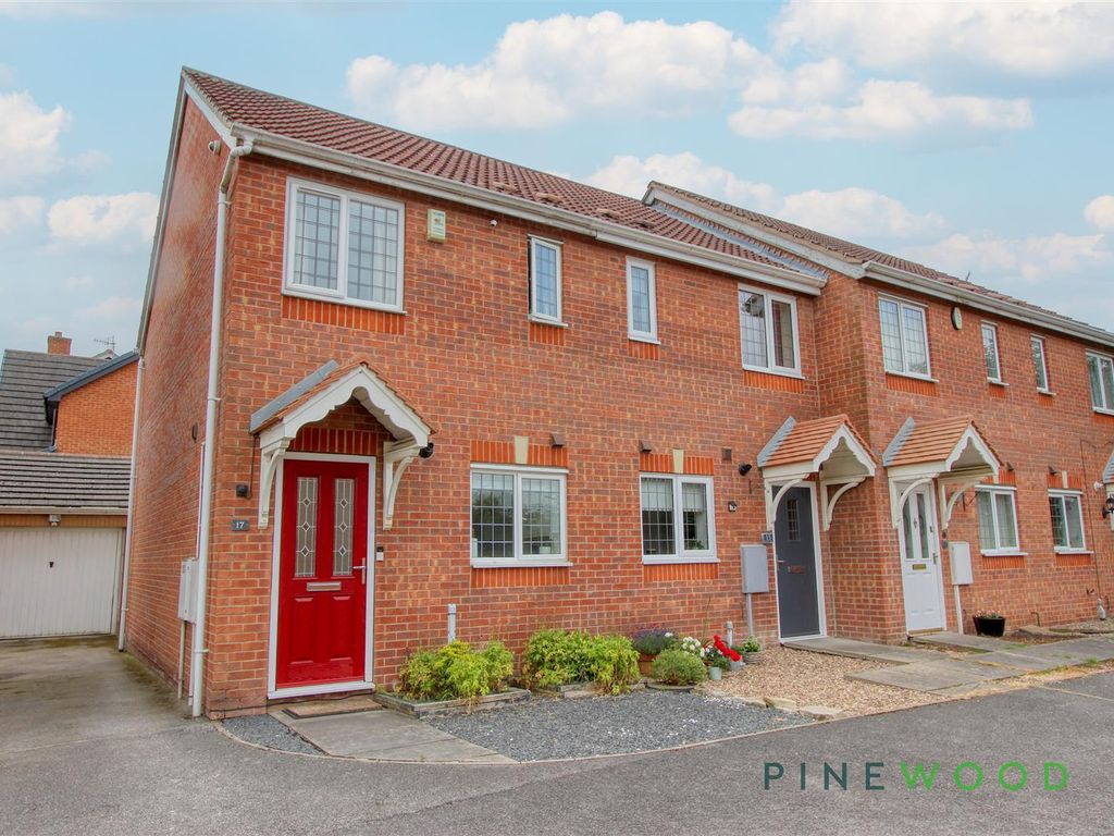 2 bed town house for sale in Bradgate Croft, Hasland, Chesterfield, Derbyshire S41, £180,000