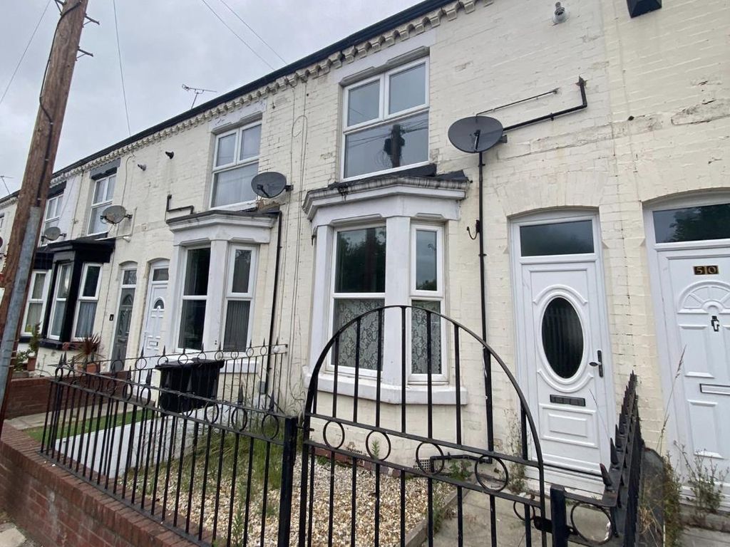 2 bed terraced house for sale in Geneva Road, Wallasey CH44, £65,000