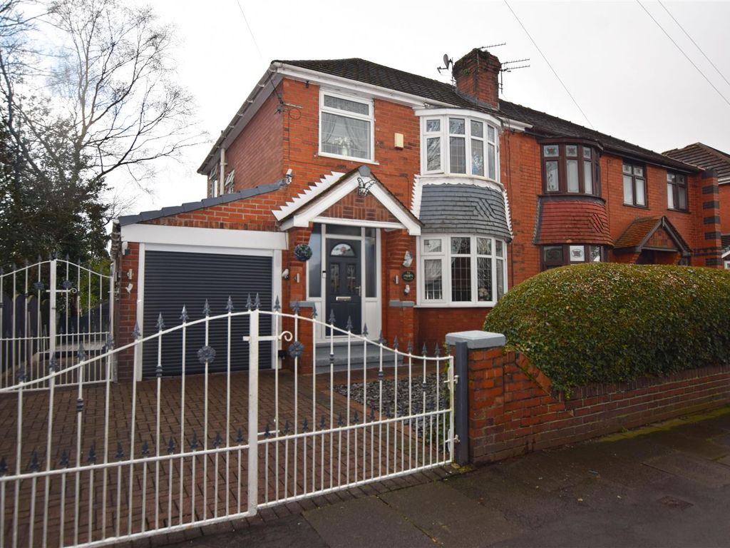 3 bed semi-detached house for sale in Kingsway, Alkrington, Middleton M24, £290,000