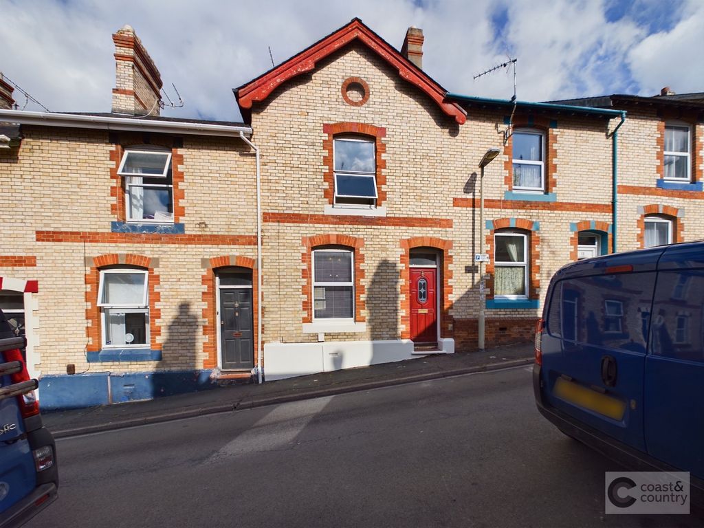 3 bed terraced house for sale in Hilton Road, Newton Abbot TQ12, £190,000