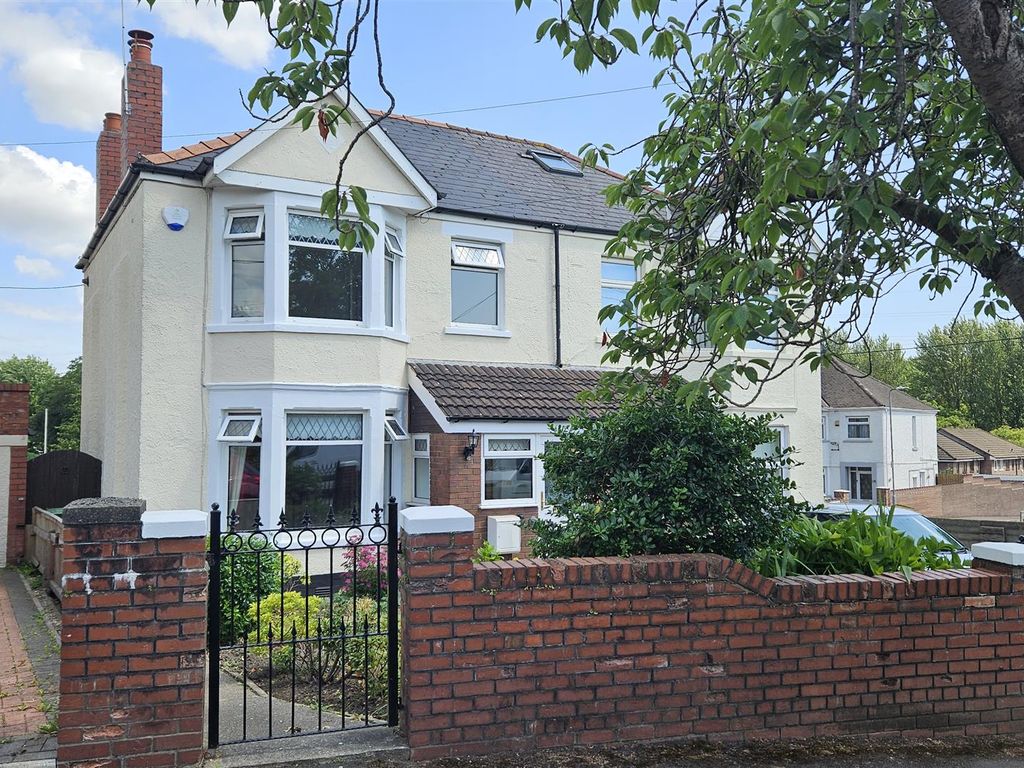 3 bed semi-detached house for sale in Ty Mawr Avenue, Rumney, Cardiff CF3, £299,950