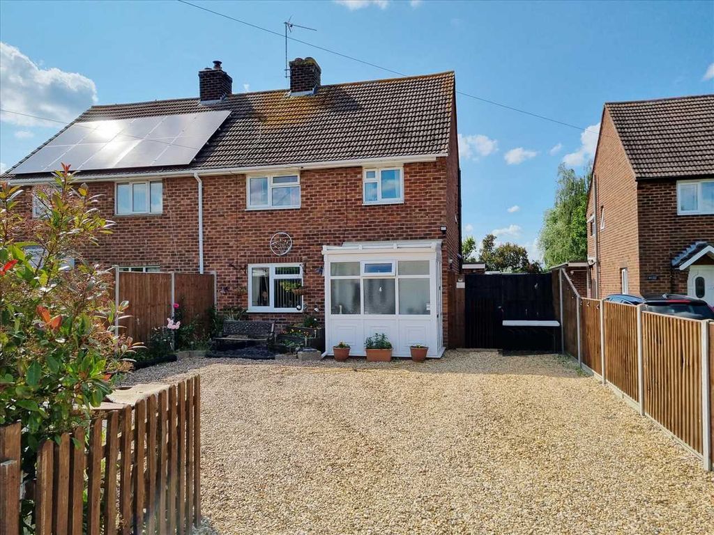 3 bed semi-detached house for sale in Kyme Road, Heckington, Sleaford NG34, £180,000