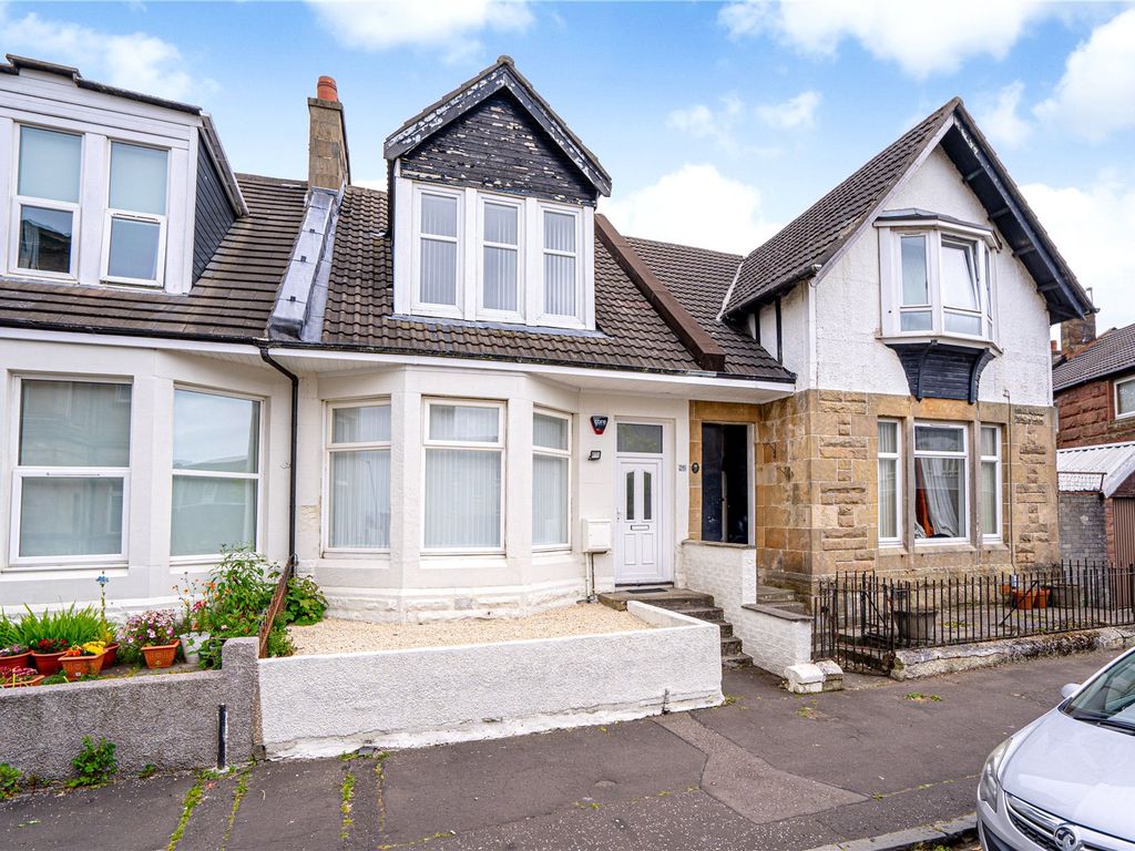 3 bed terraced house for sale in Viewmount Drive, Glasgow G20, £179,000