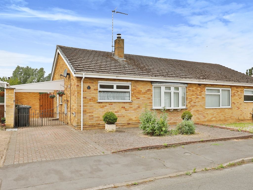 2 bed semi-detached bungalow for sale in Old Vicarage Park, Narborough, King's Lynn PE32, £210,000