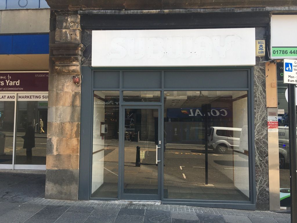 Retail premises for sale in 68 Murray Place, Stirling FK8, £120,000