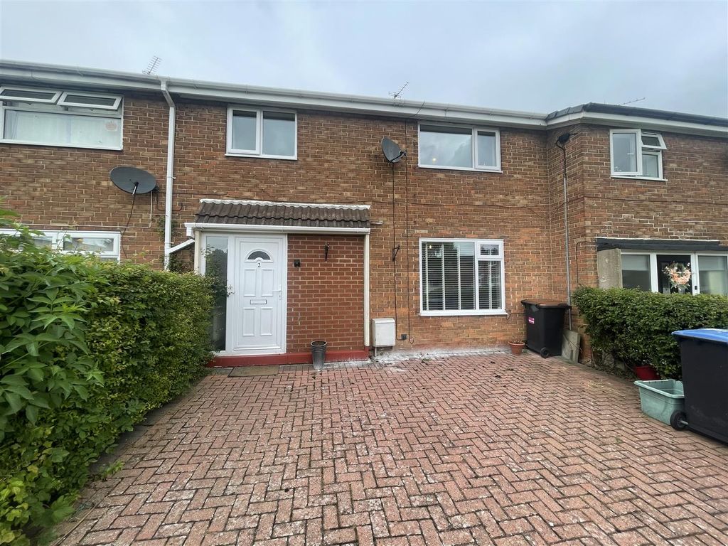 3 bed terraced house for sale in Arrowsmith Square, Newton Aycliffe DL5, £110,000