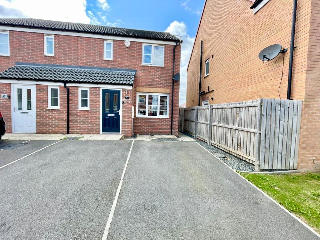 3 bed semi-detached house for sale in Horse Chestnut Close, Middlesbrough TS8, £174,995
