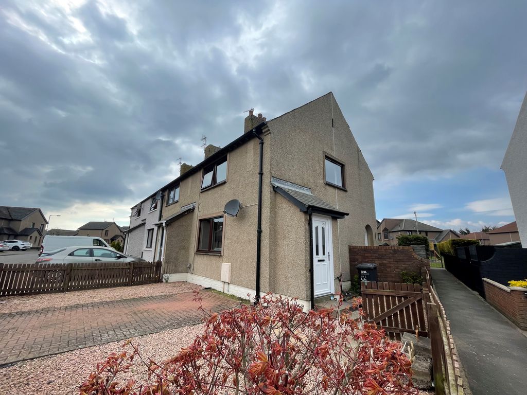 2 bed end terrace house for sale in Condor Crescent, Montrose DD10, £125,000