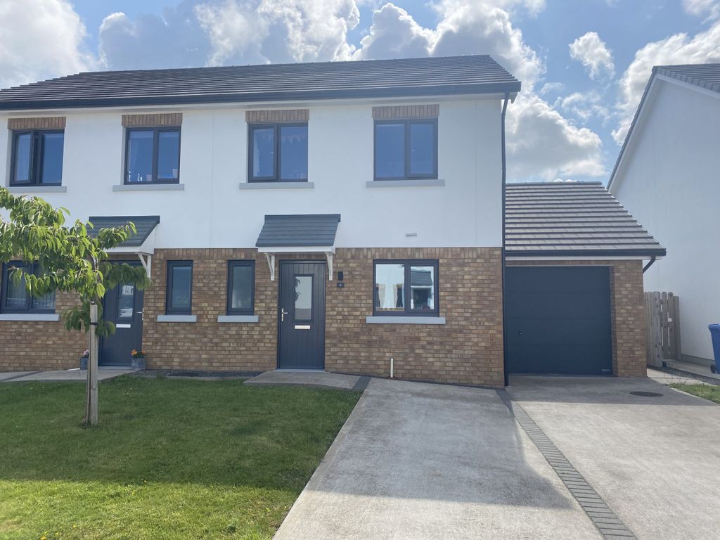 3 bed semi-detached house for sale in Auldyn Meadow Way, Ramsey, Ramsey, Isle Of Man IM8, £339,950
