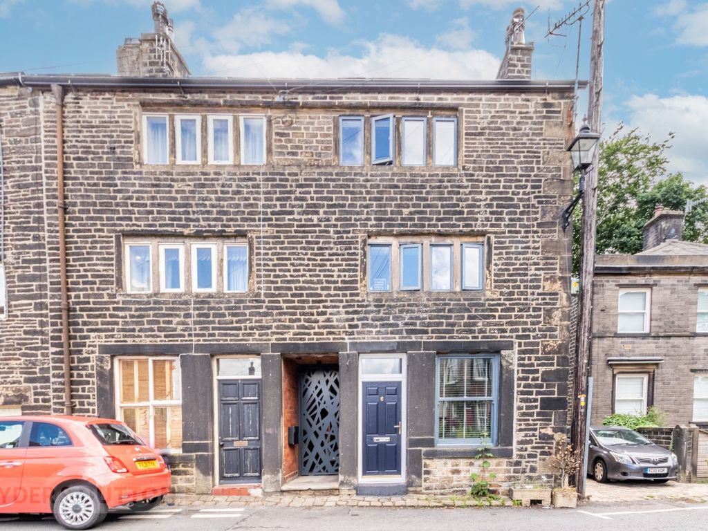 2 bed terraced house for sale in The Square, Dobcross, Saddlewoth OL3, £245,000