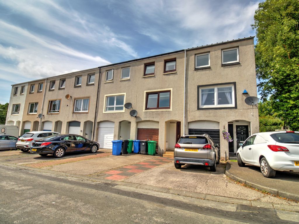 4 bed town house for sale in Boswell Drive, Kinghorn, Burntisland KY3, £166,000