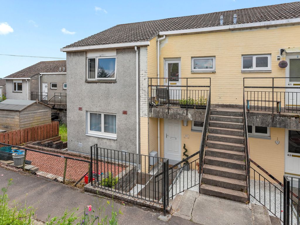 2 bed flat for sale in 39 Dykes Road, Penicuik EH26, £135,000