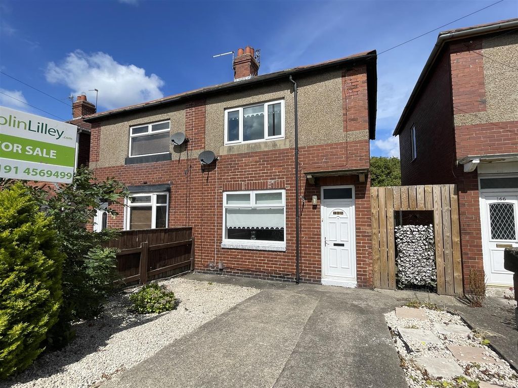 3 bed semi-detached house for sale in Harton Lane, South Shields NE34, £139,950
