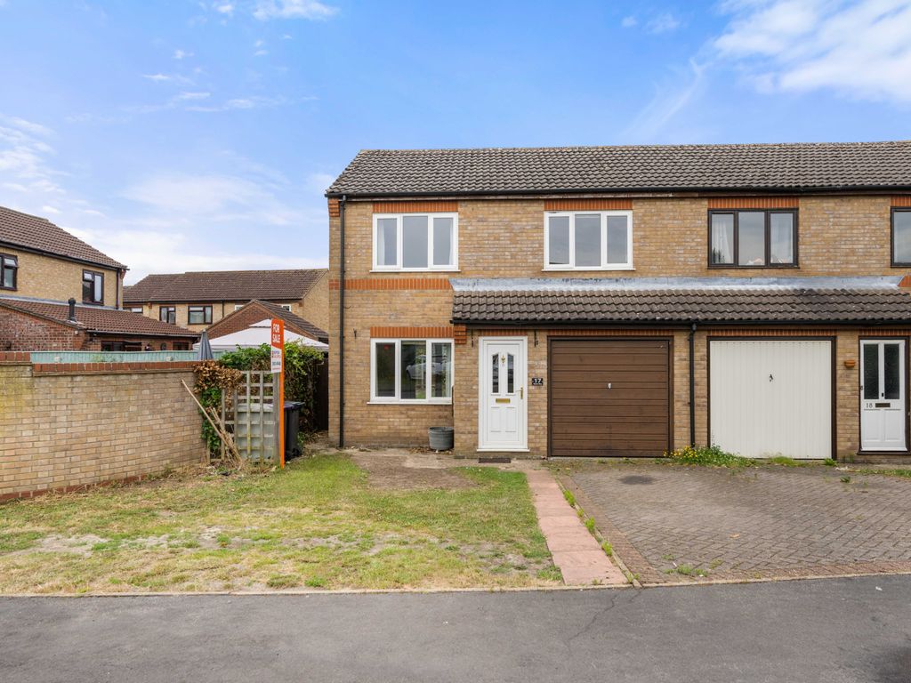 3 bed semi-detached house for sale in Saxon Way, Horncastle LN9, £170,000