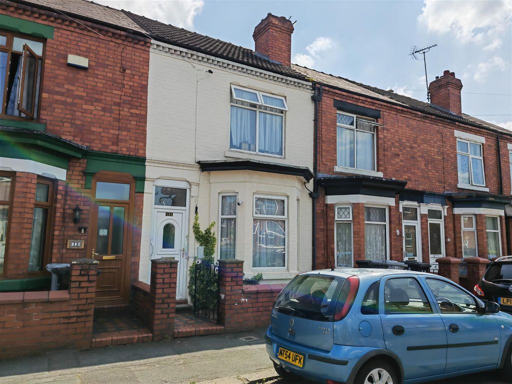 3 bed terraced house for sale in St. Clair Street, Crewe CW2, £129,995