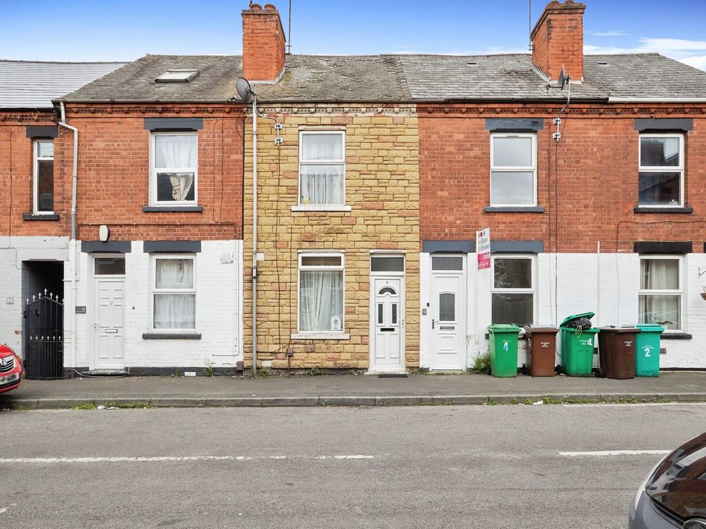 3 bed terraced house for sale in Hudson Street, Nottingham NG3, £110,000