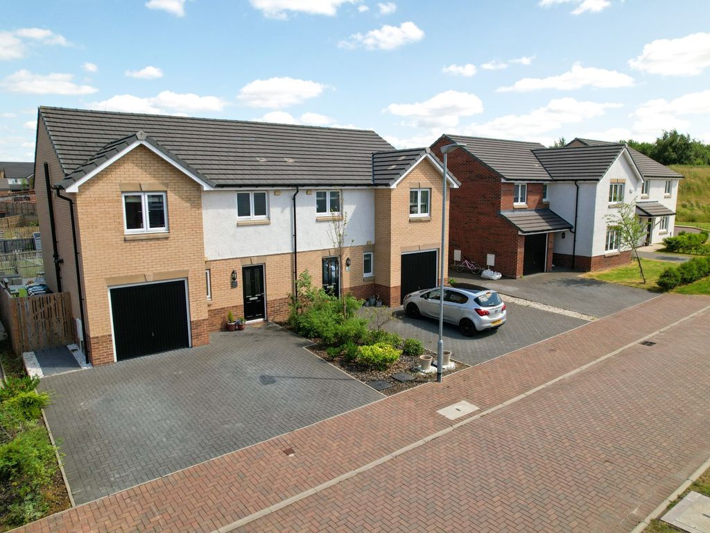 3 bed semi-detached house for sale in Dow Place, Bargeddie G69, £219,995