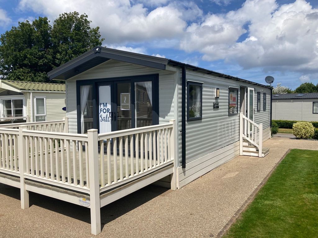 2 bed lodge for sale in Oyster Bay Holiday Homes Park, Halt Road, Goonhavern, Truro TR4, £69,995