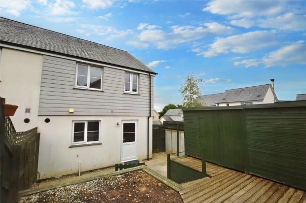 3 bed end terrace house for sale in Beechwood Drive, Dobwalls, Liskeard, Cornwall PL14, £154,000