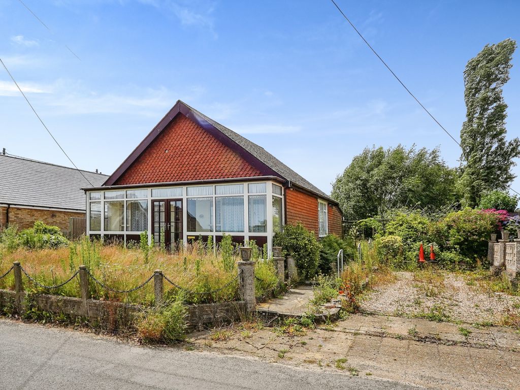 2 bed bungalow for sale in Capel Street, Capel-Le-Ferne, Folkestone, Kent CT18, £325,000