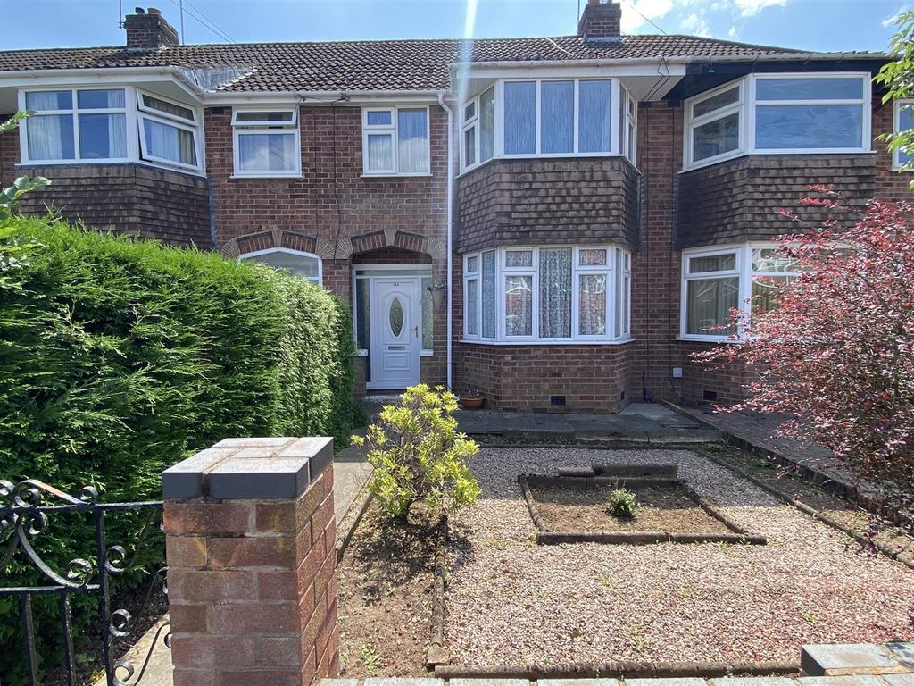 3 bed terraced house for sale in Prince Of Wales Road, Chapelfields, Coventry CV5, £200,000