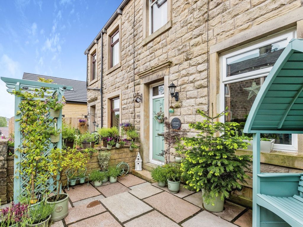 3 bed terraced house for sale in East Hill Street, Barnoldswick BB18, £155,000