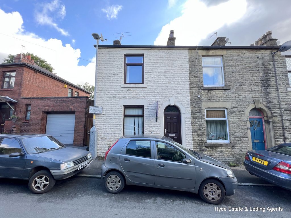 2 bed terraced house for sale in Egerton Street, Mossley, Ashton-Under-Lyne OL5, £137,000