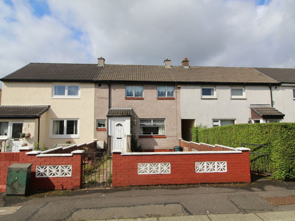 2 bed terraced house for sale in Cawdor Crescent, Greenock, Inverclyde PA16, £80,000