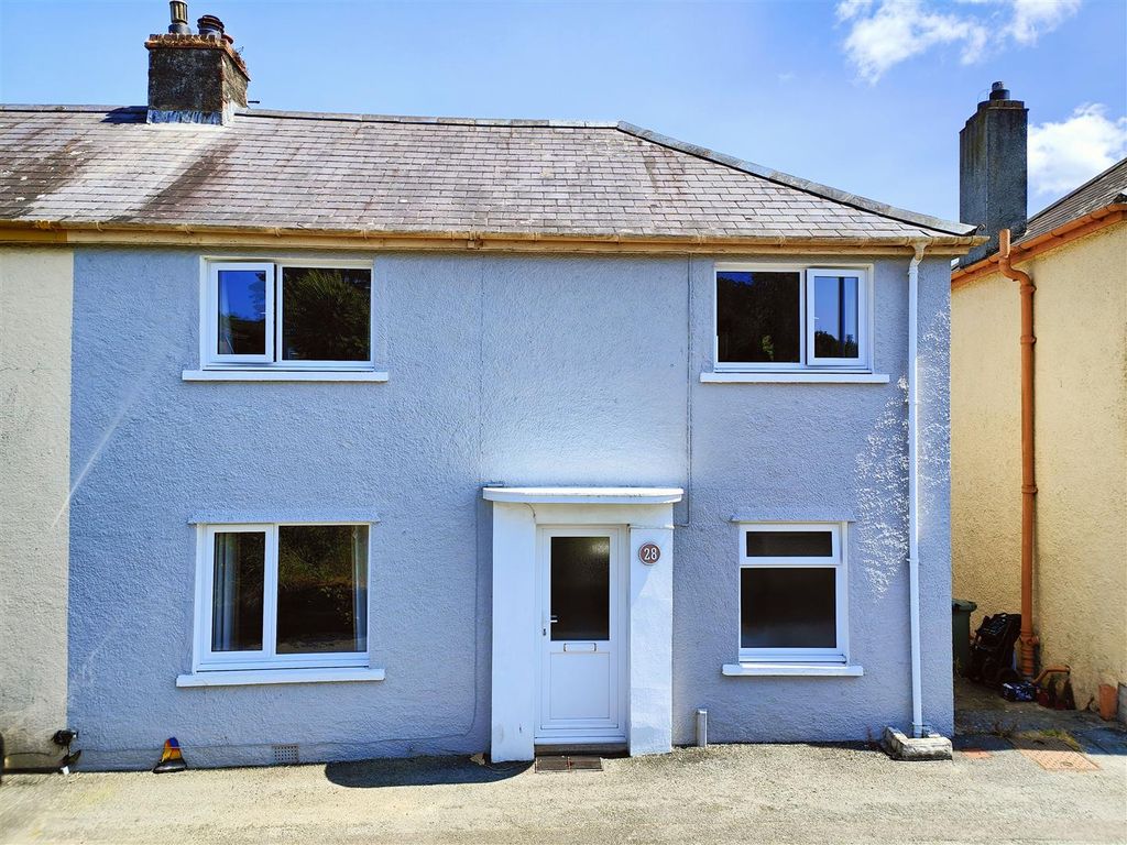 3 bed end terrace house for sale in 28 Heol Y Felin, Dyffryn, Goodwick SA64, £148,500