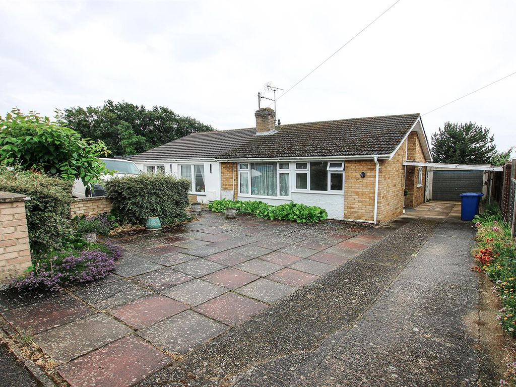 2 bed semi-detached bungalow for sale in Melrose Gardens, Newmarket CB8, £225,000