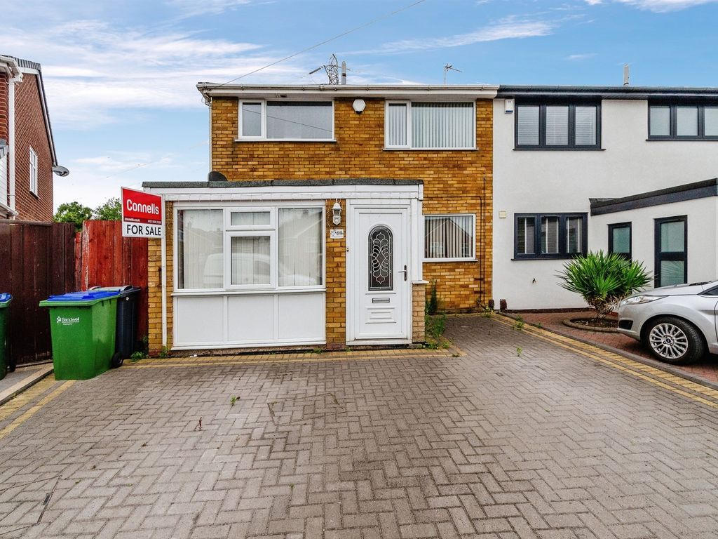3 bed semi-detached house for sale in Charlotte Road, Wednesbury WS10, £240,000
