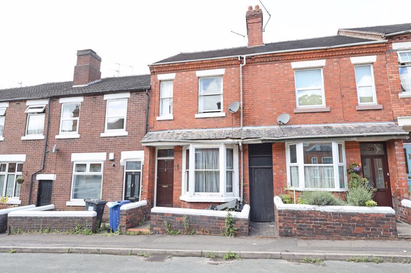 2 bed terraced house for sale in Florence Street, Newcastle-Under-Lyme ST5, £125,000