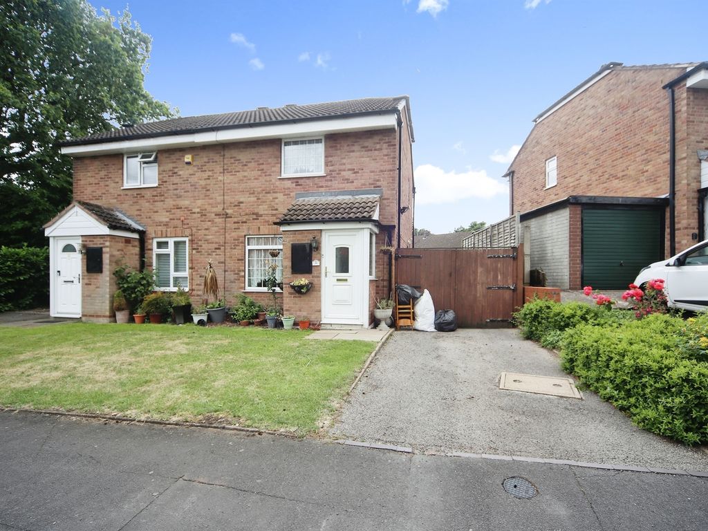 2 bed semi-detached house for sale in Whar Hall Road, Solihull B92, £250,000