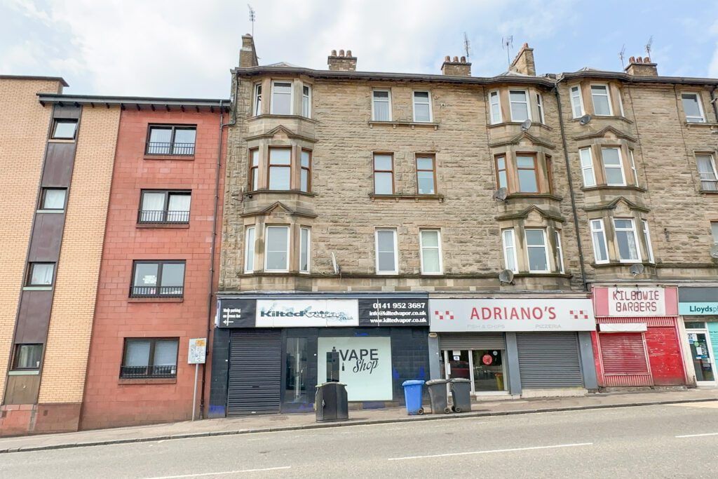 2 bed flat for sale in 1/2, 367 Kilbowie Road, Clydebank G81, £72,500