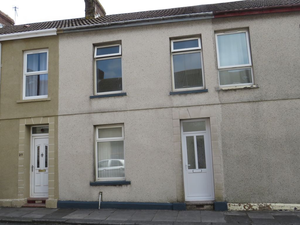 3 bed terraced house for sale in Russell Street, Llanelli SA15, £109,995