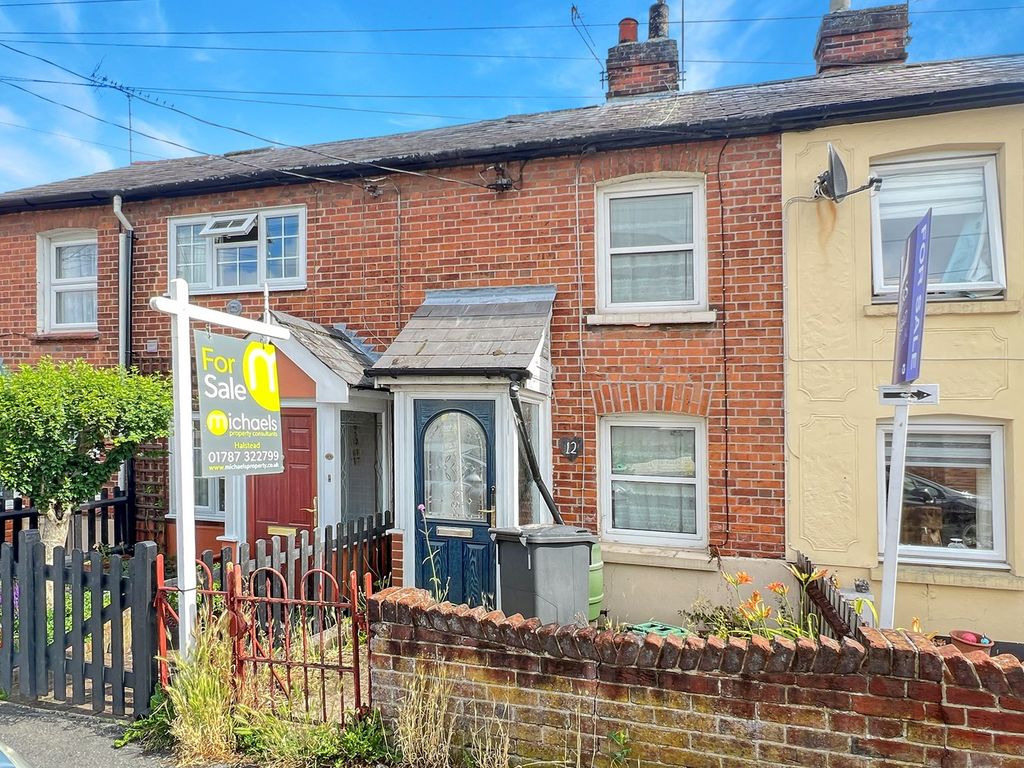2 bed terraced house for sale in Trinity Road, Halstead CO9, £150,000