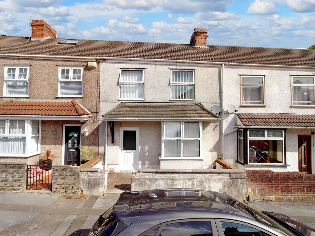 3 bed terraced house for sale in Fern Street, Cwmbwrla, Swansea SA5, £160,000