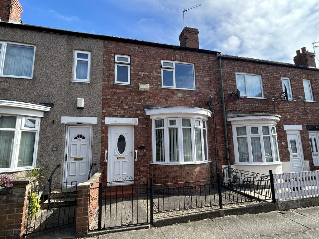 2 bed terraced house for sale in Eldon Street, Darlington DL3, £70,000