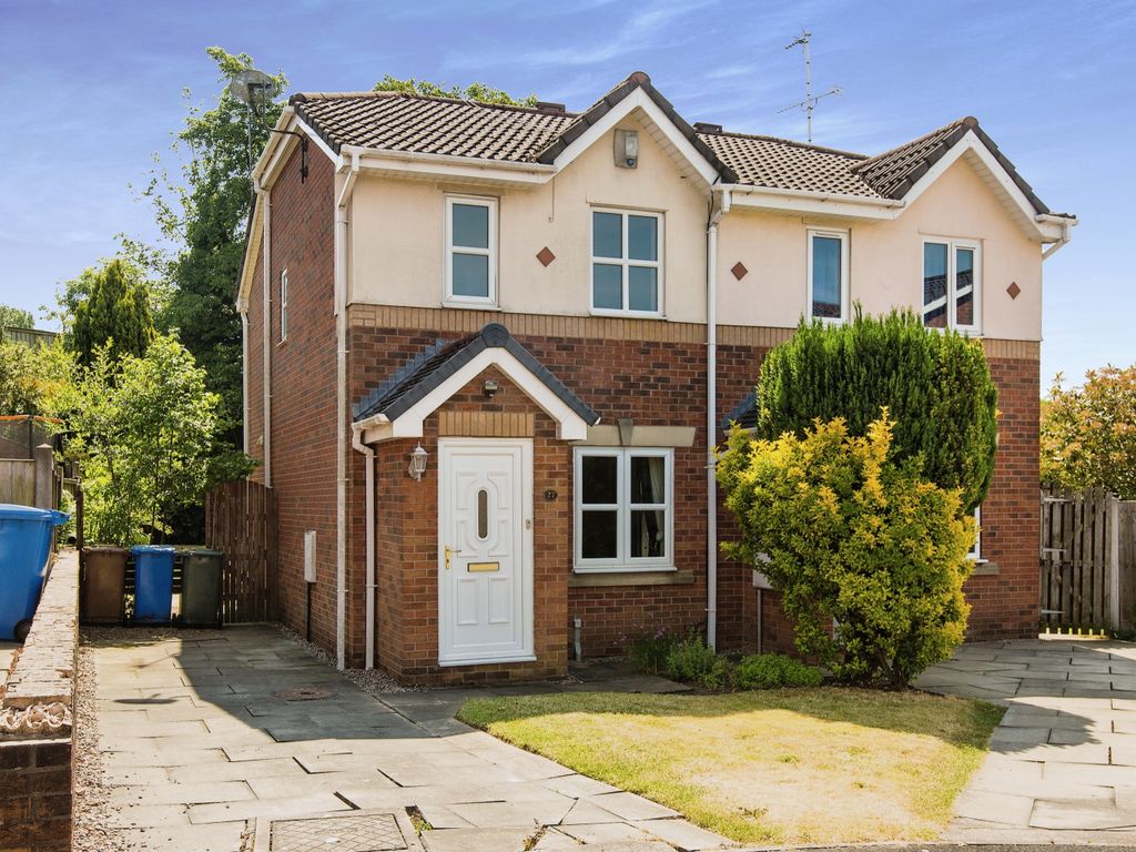 2 bed semi-detached house for sale in Foxglove Drive, Whittle-Le-Woods, Chorley, Lancashire PR6, £155,000