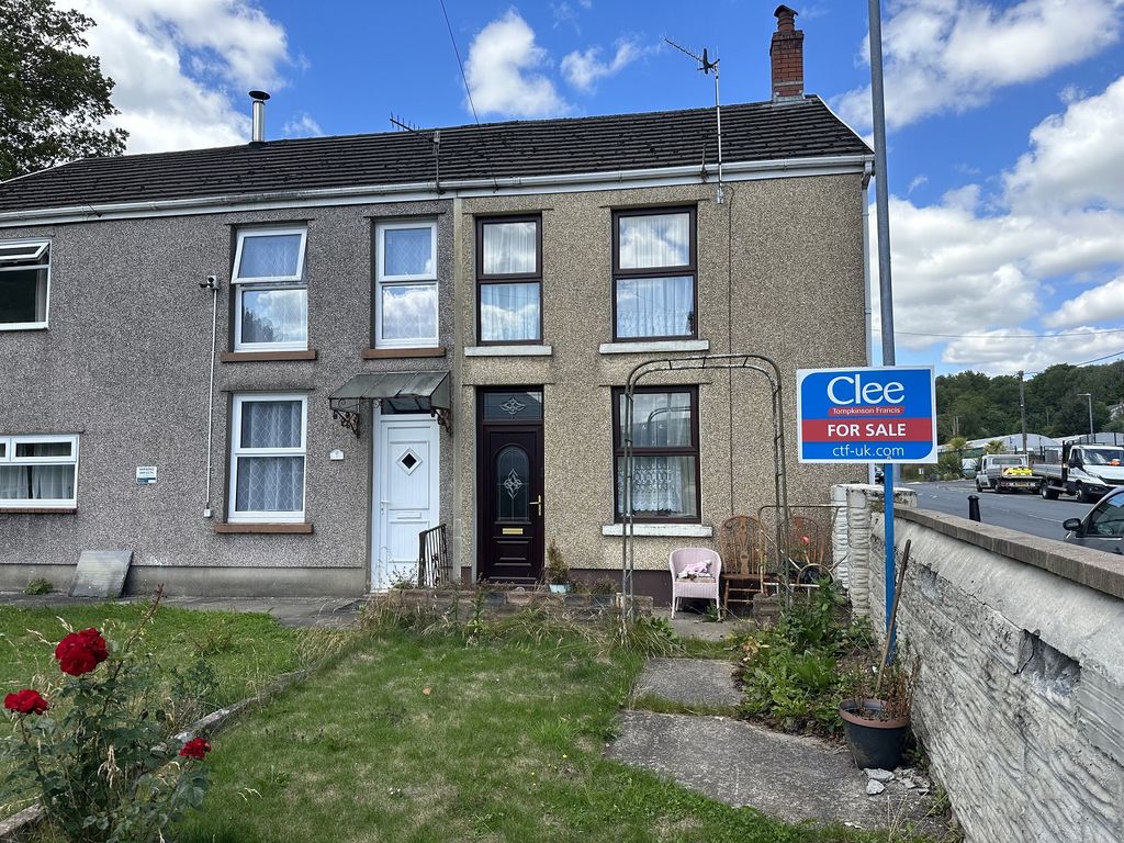 3 bed semi-detached house for sale in Heol Twrch, Lower Cwmtwrch, Swansea. SA9, £99,950