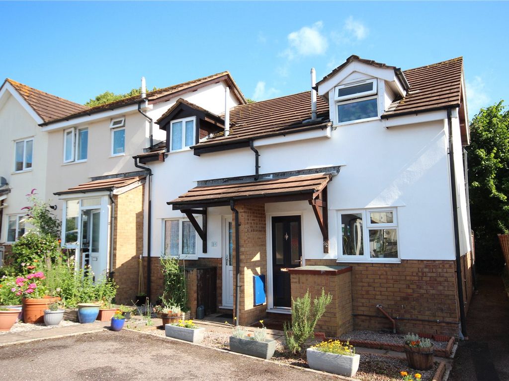 1 bed end terrace house for sale in Burnham Close, Seaton, Devon EX12, £190,000