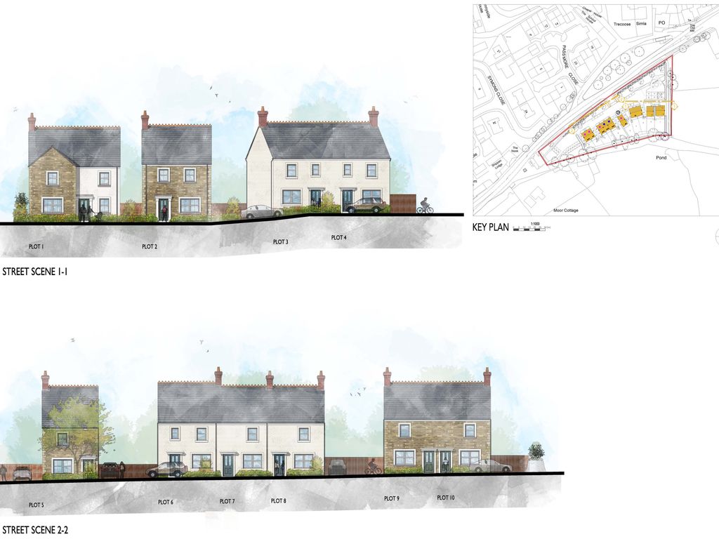 Land for sale in Development Site For 10 Dwellings, Blackwater, Truro TR4, £250,000